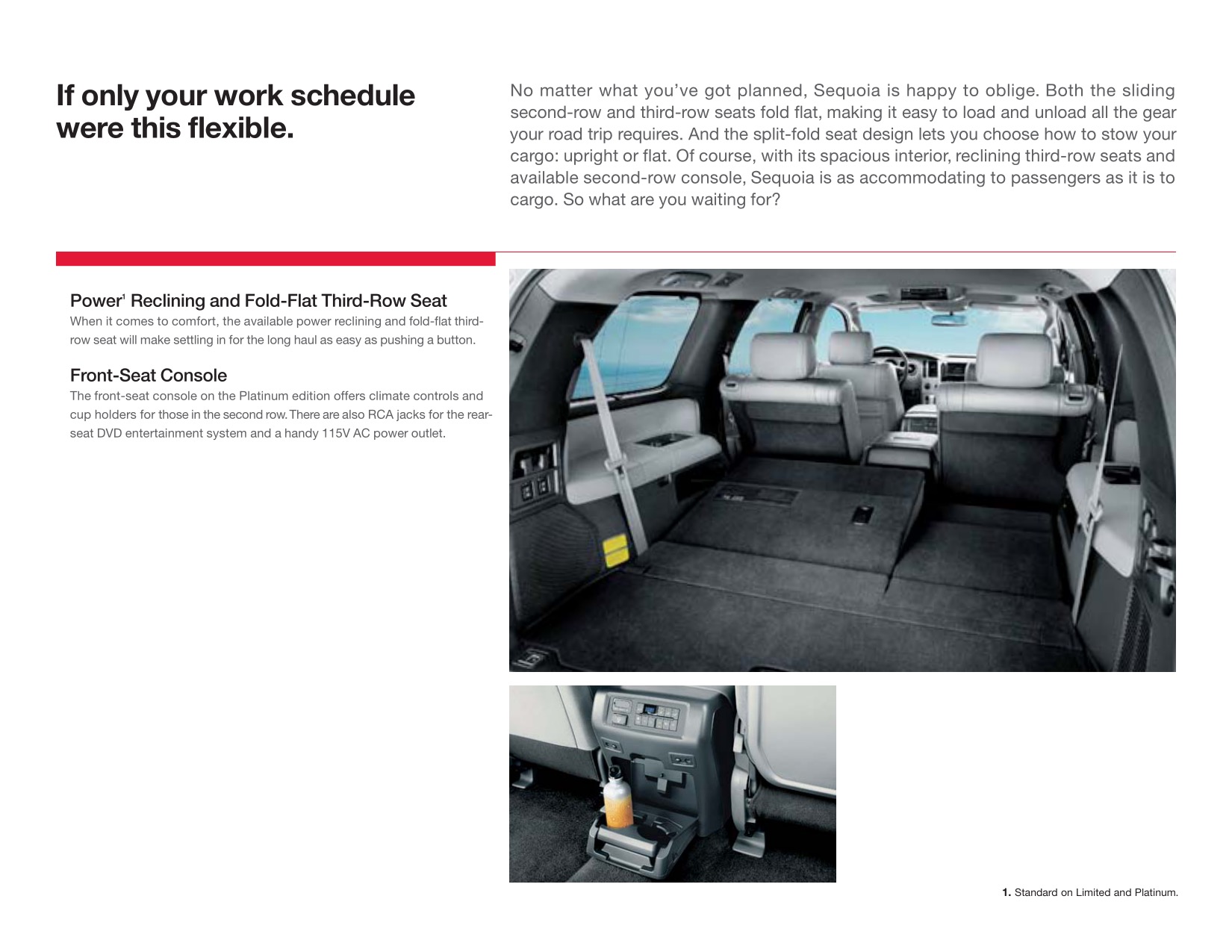 2012 Toyota Sequoia Brochure Page 6